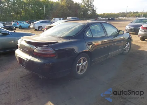 2000 Pontiac Grand Prix Gtp from USA, damaged, VIN 1G2WR5219YF289427